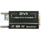 1.4km EDID Manual DVI Video To Fiber Converter Mini 4K X 2K Single Mode 2 Years Warranty
