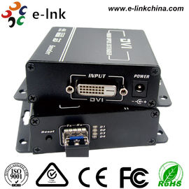 video di 4K DVI supporto DVI 1,0/HDMI V1.4 di velocità di trasmissione dei GBP del convertitore 3,40 di media della fibra al video
