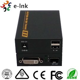 Segnali il video del connettore DVI di EDID LC al convertitore della fibra 4K x 2K 3860*2160 30Hz 3D