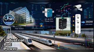 Switch PoE++ industriale Alimentazione in ambienti difficili