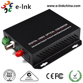 1-ch video, 20km, Single Mode Fiber CCTV Fiber Optic Converter
