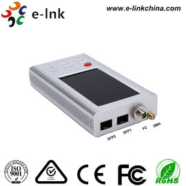 Handheld Optical Detectors For SFP & SFP+ Optical Transceivers , Fiber Optic Cable Detector