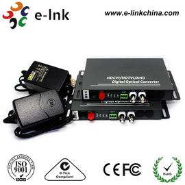 2CH BNC Connector HDMI Over Fiber Optic Extender Half Duplex SM / MM