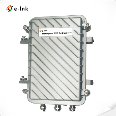95W Outdoor PoE Injector 6KV Surge Protection IEEE 802.3bt Compliant