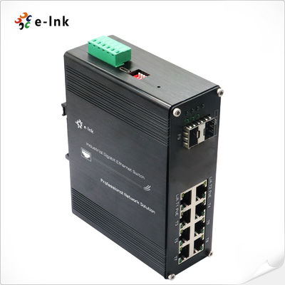 Industrial L2 Managed PoE Switch 8 Port 10/100/1000T 802.3at To 2 Port 1000X SFP