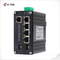 Mini Industrial PoE Switch 4 Port 1000T 802.3bt PoE + 1 Port 1000T + 2 Port 1000X SFP
