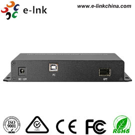 DVI Fiber Optic Kvm Extender , Hdmi Optical Extender with SFP port
