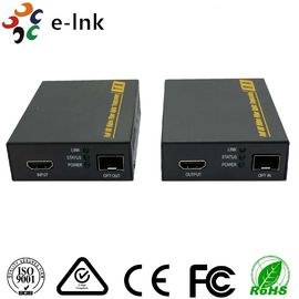 3860 x 2160 30Hz Fiber Optic To Hdmi Converter 3D Signal SM 2km 4K