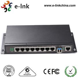 Commutatore a fibra ottica di Gigabit Ethernet diretto 8 porti con la tratta in salita combinata di SFP