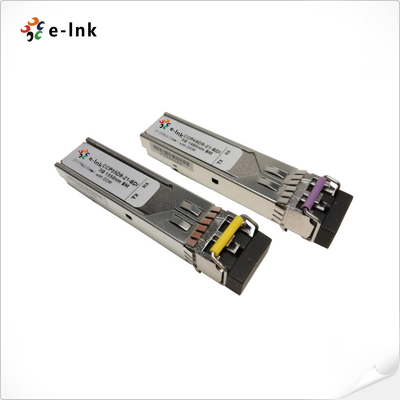 HD-SDI CWDM 1270~1610nm 80km Video digitale SFP Trasmettitore ottico (MSA)