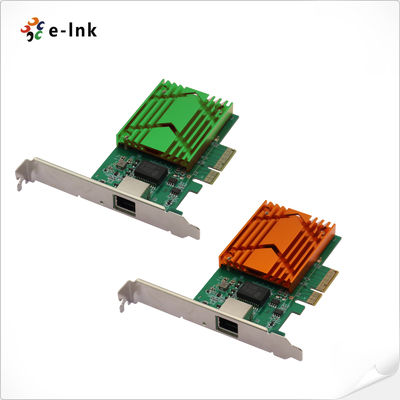 Scheda di rete PCIe 10G ad alta velocità con 2.5G/5G/10G su cavi Cat 5e/6/6a