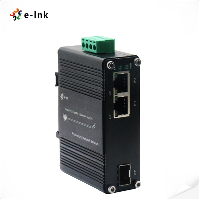Convertitore multimediale Ethernet industriale conforme alla norma EN55022 per il trasporto automatizzato