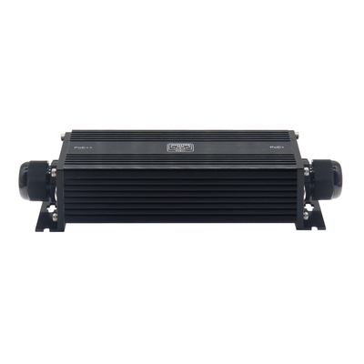 IP67 Industrial Gigabit PoE Extender 1 in 1 Out 90W 400m Cascata