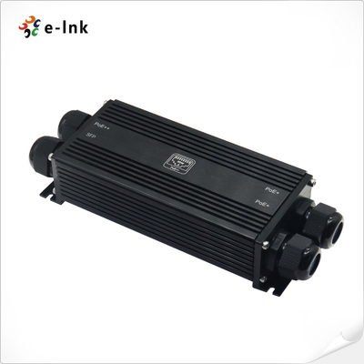 Extender Gigabit PoE Rugged IP67 1 Ingresso 3 Uscite + SFP 90W 400m