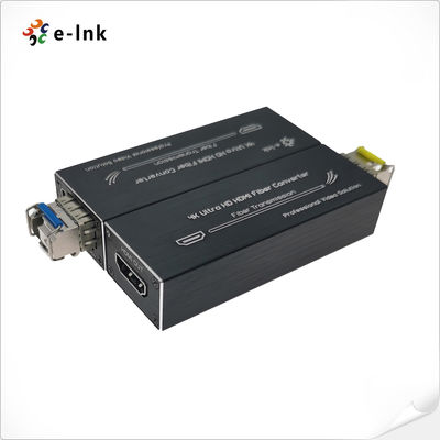 USB Power Input Micro 1-Ch HDMI 1.4a Video Signal Fiber Extender 80km